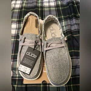 Hey Dude Women's Gray Slip-On Loafers